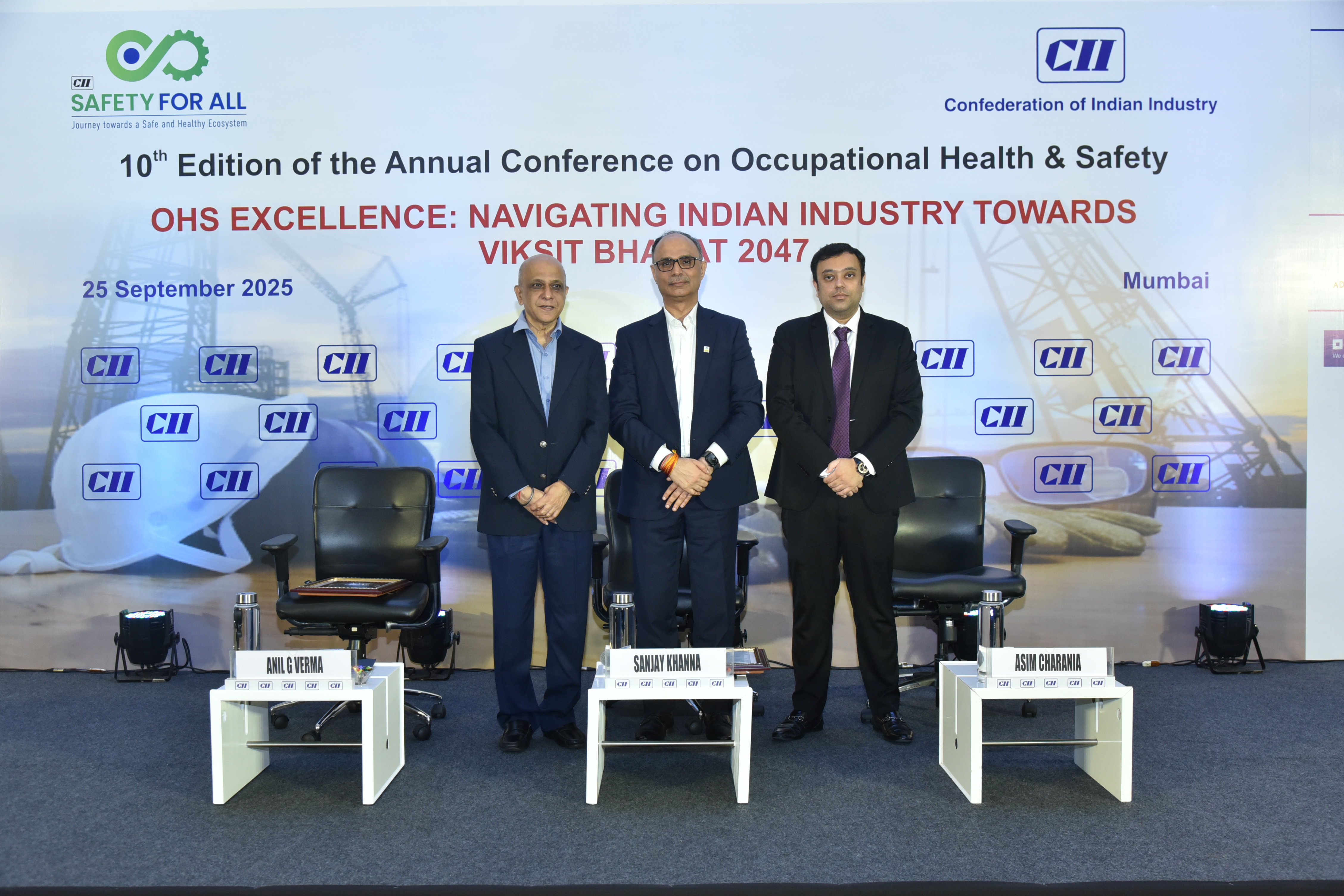 OHS Excellence: Navigating Indian Industry Towards Viksit Bharat 2047 Highlights from the 10th Edition of CII National Conference on Occupational Health & Safety